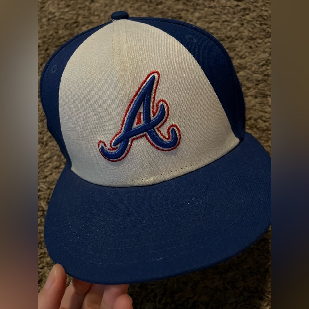 New Era Atlanta Braves Baseball Hat, 7 1/4